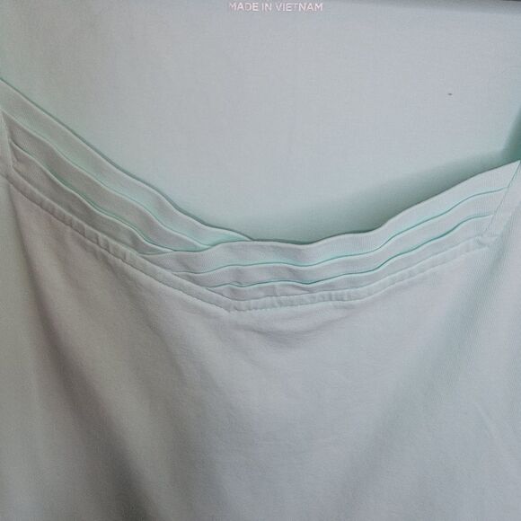 Catherines Suprema Collection mint green stretch t-shirt top 3x (26/28w) - Picture 3 of 5